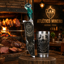 Kit Atlético Mineiro - Faca 10" + Copo Térmico